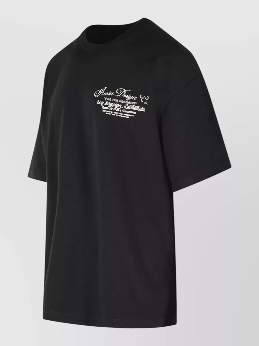 Amiri Cotton Oversized Crew-Neck T-Shirt