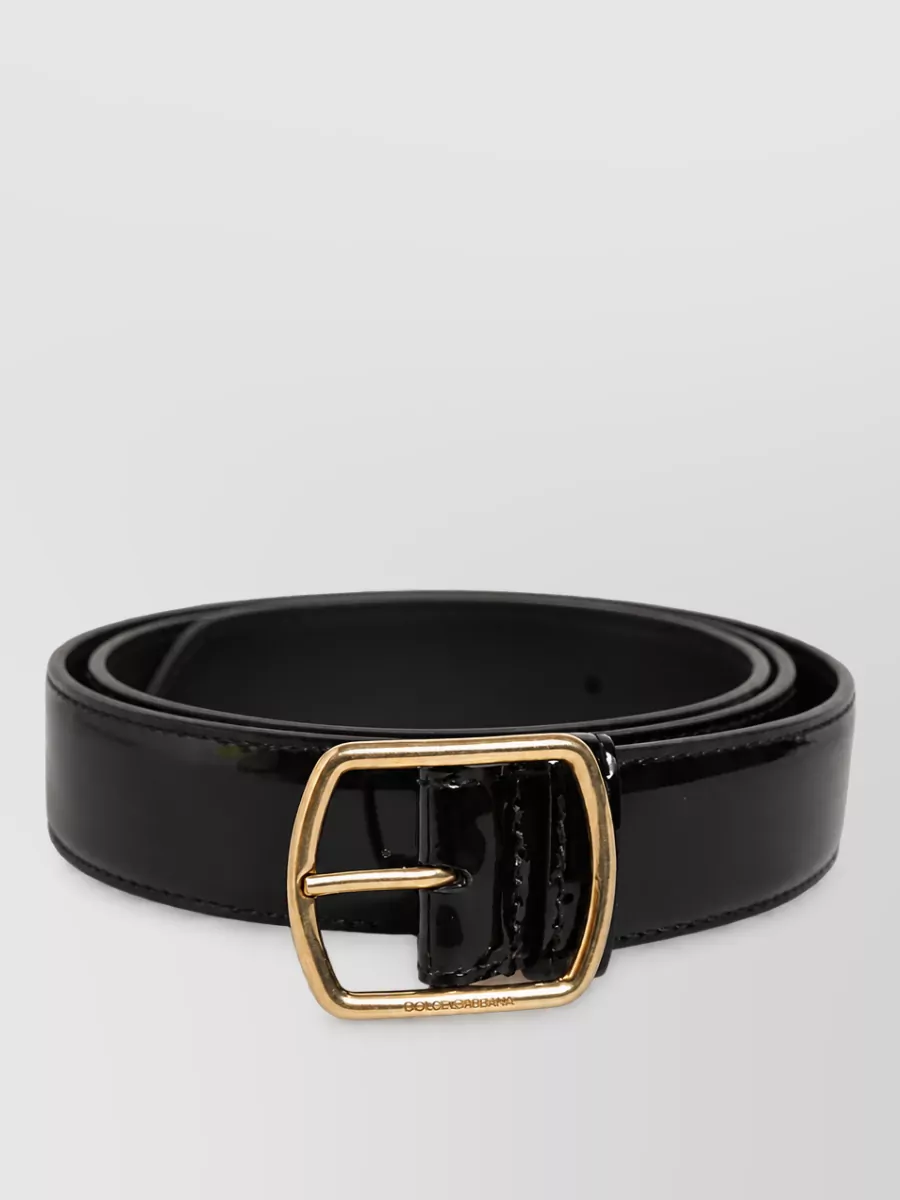 Dolce&Gabbana patent leather belt