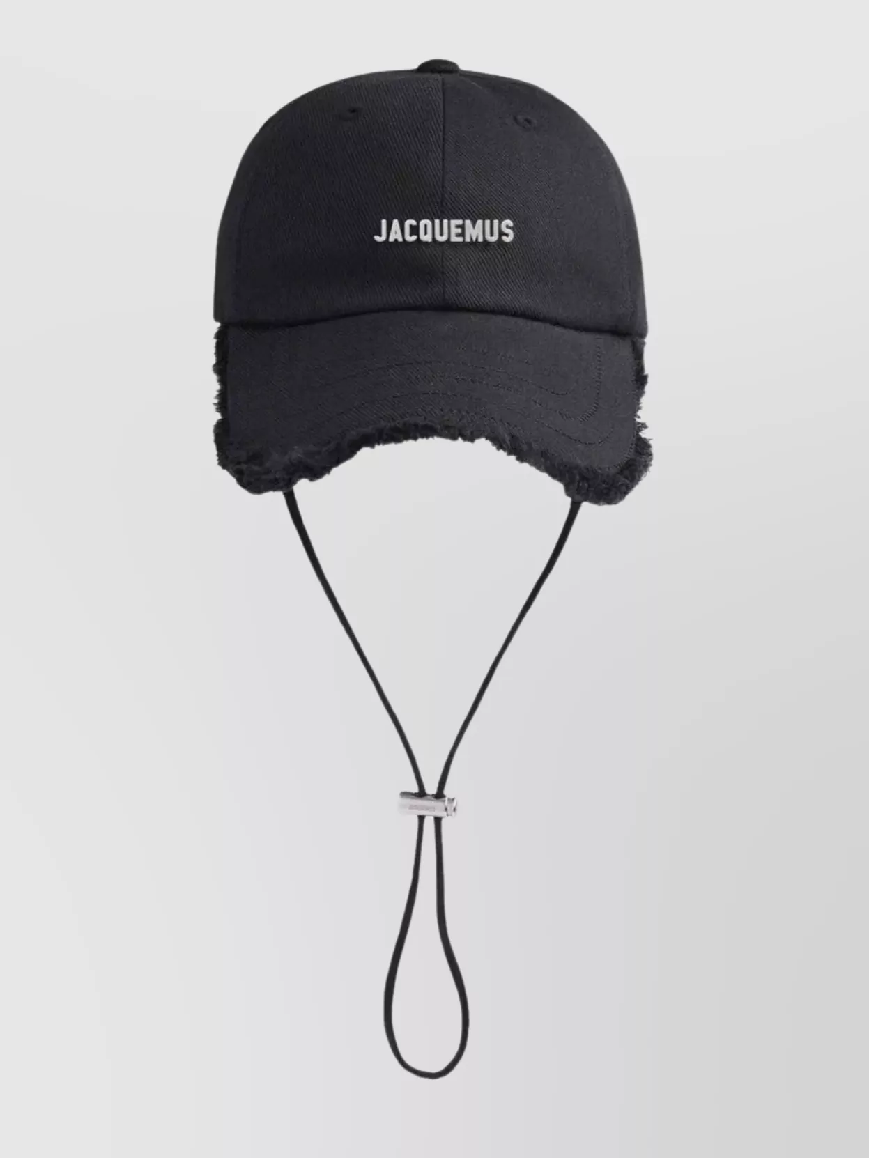 Jacquemus Artichoke Cap With Fringed Hem And Ear Flaps