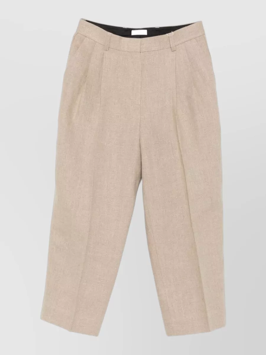 Totême linen suit trousers