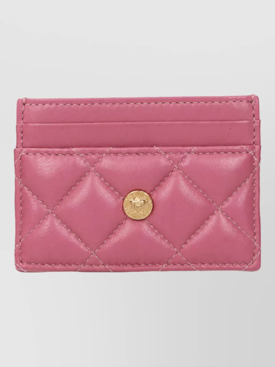 Versace leather card holder