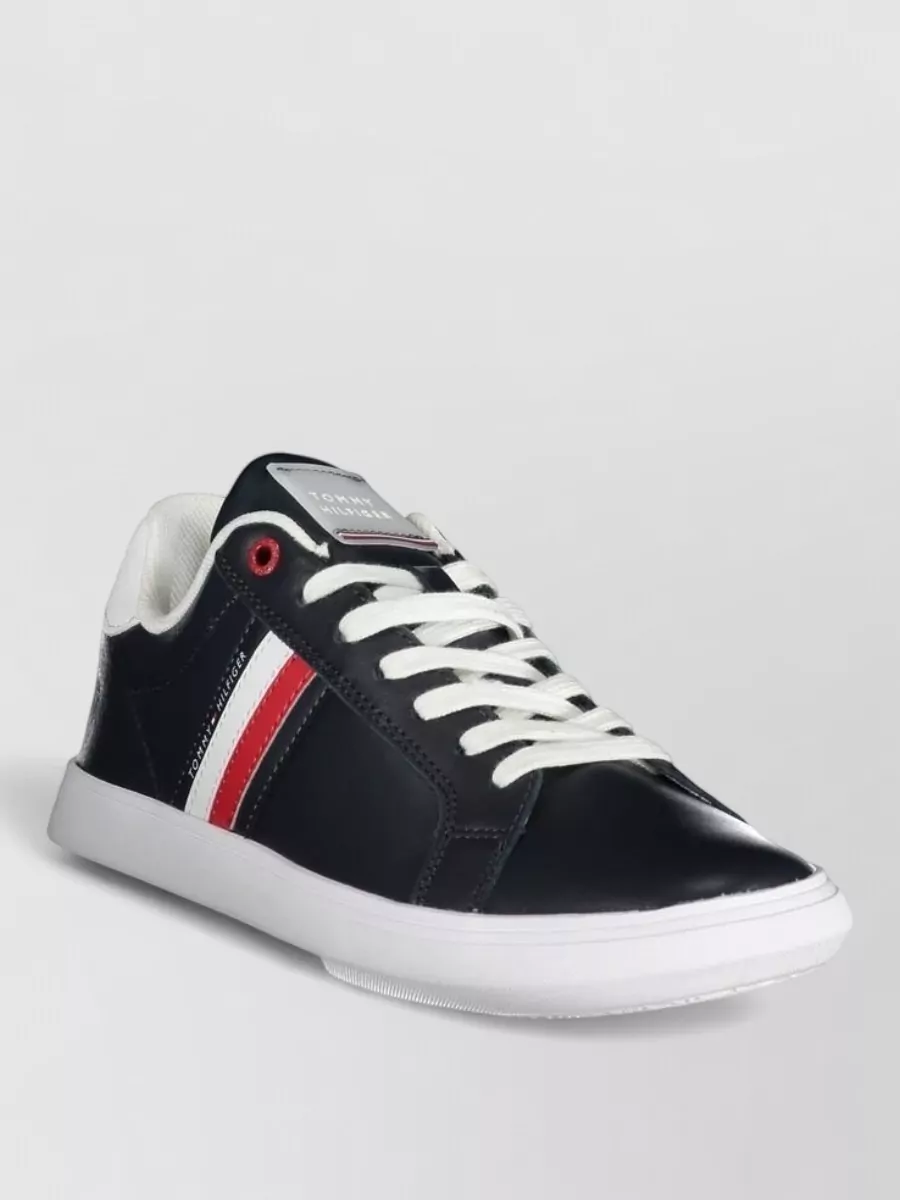 Tommy Hilfiger leather lace-up sneakers
