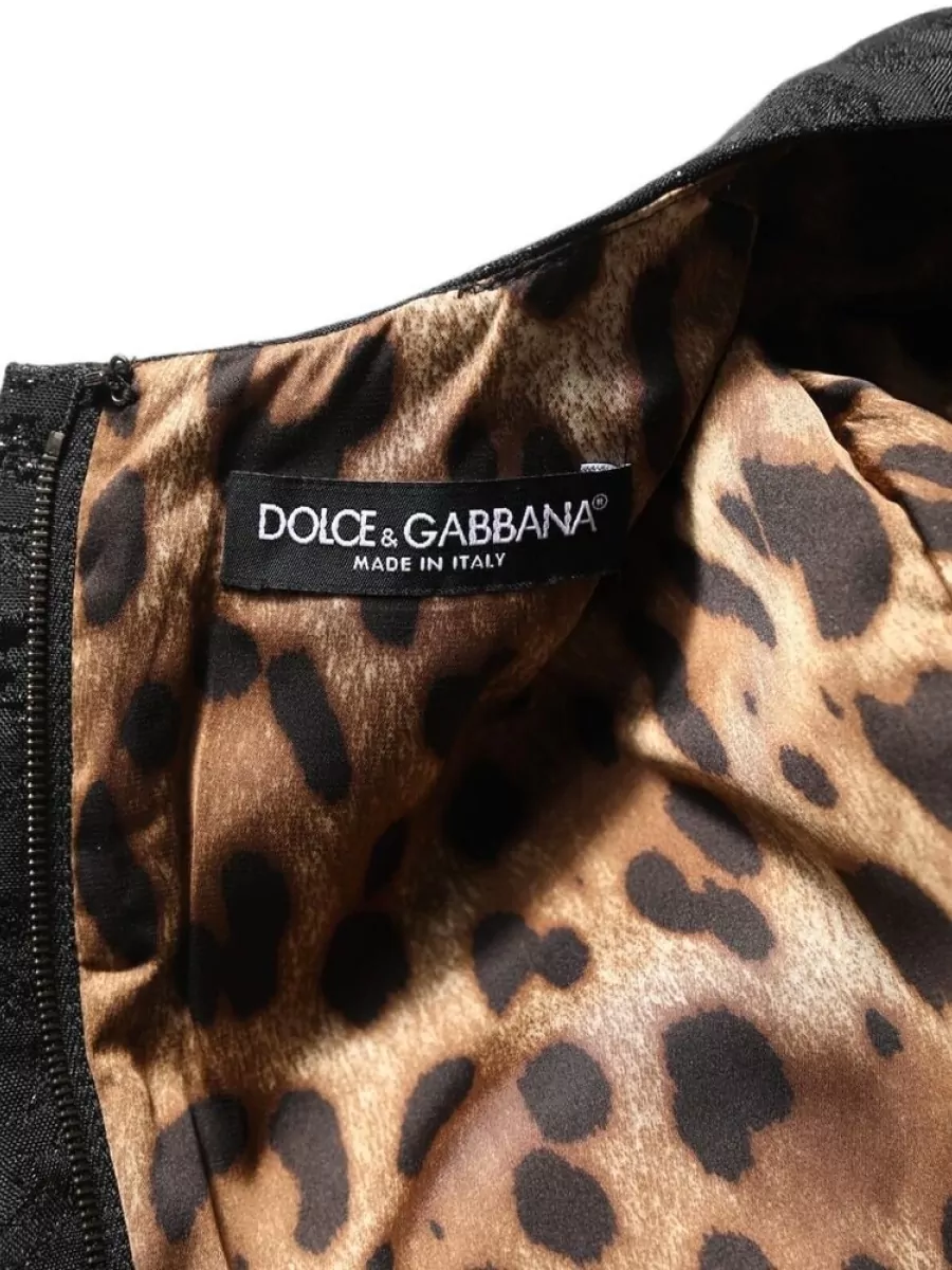 Dolce&Gabbana Floral Jacquard Mini Dress