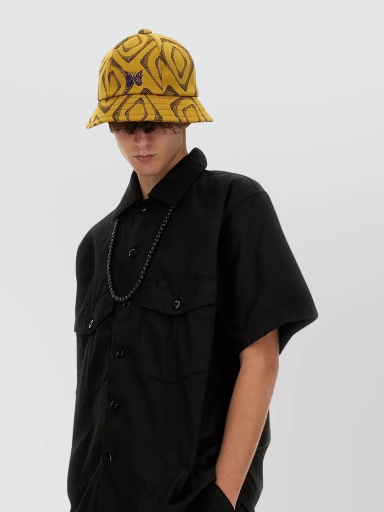 Needles Shirt With Chest Pockets And Short Sleeves