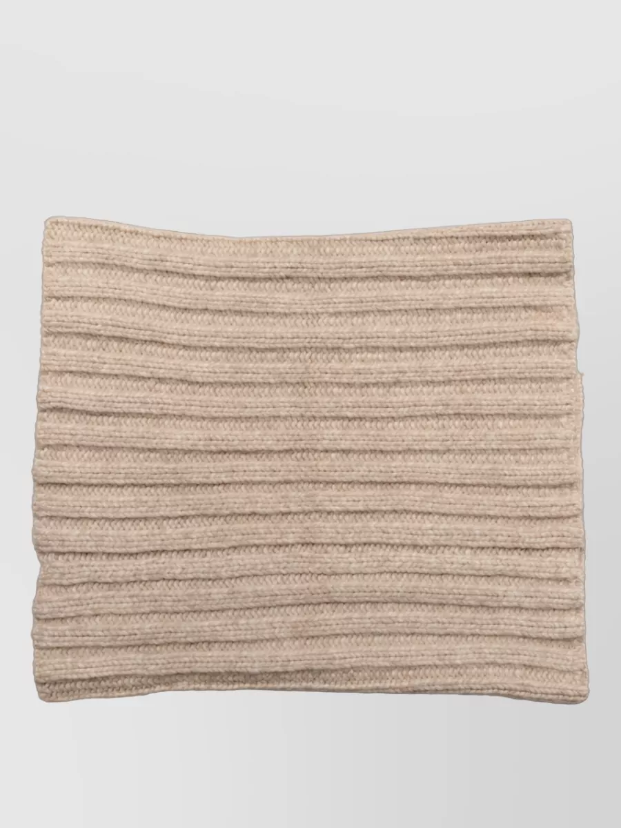 Dolce&Gabbana Ribbed Knit Neck Warmer