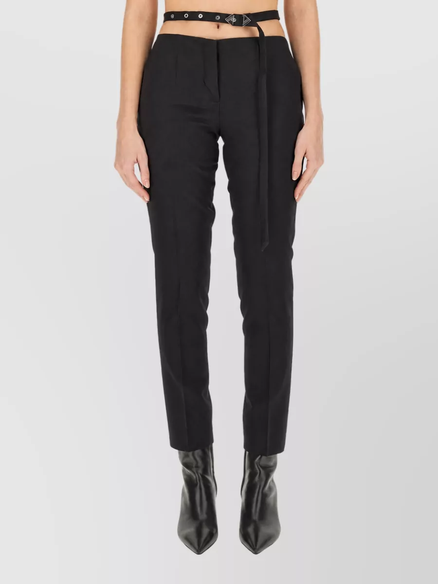 The Attico virgin wool suit trousers