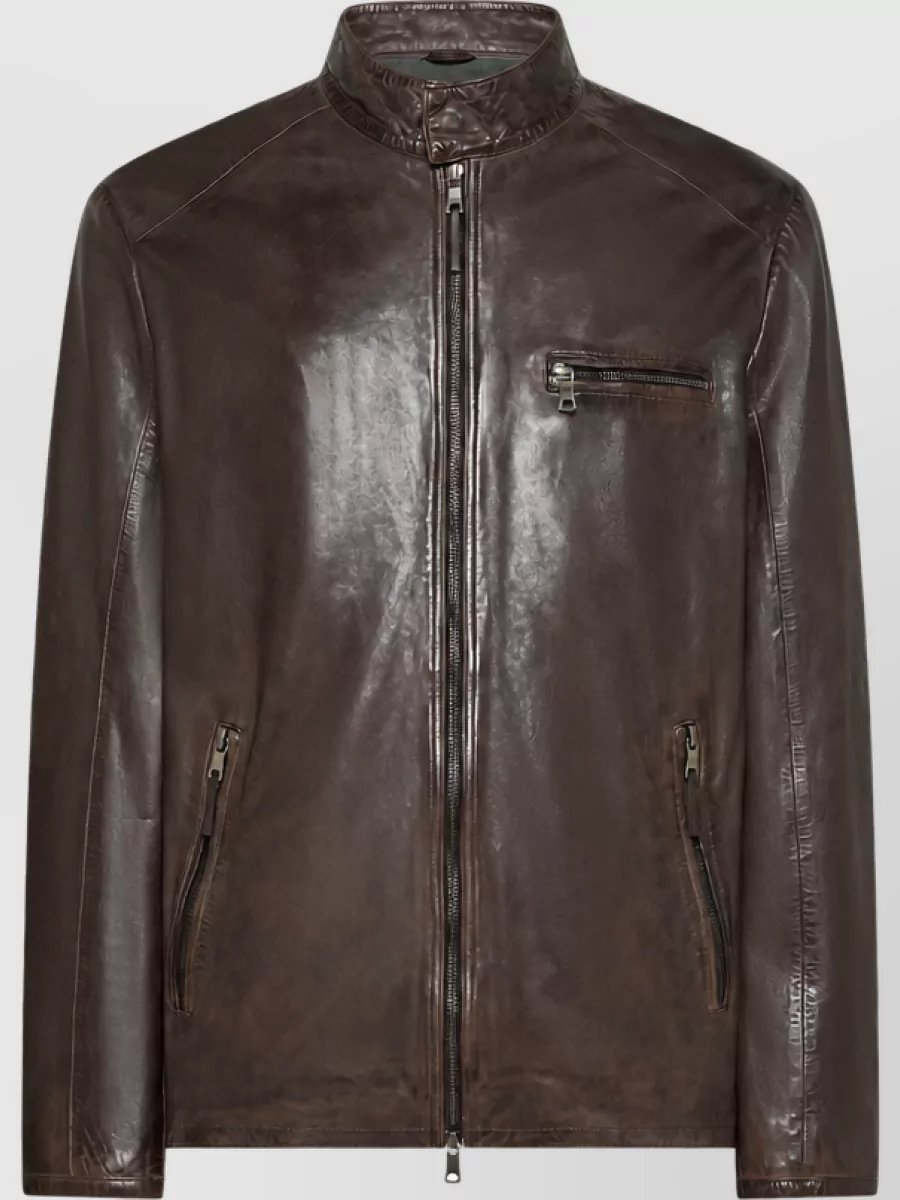 Seventy Venezia Leather Jacket