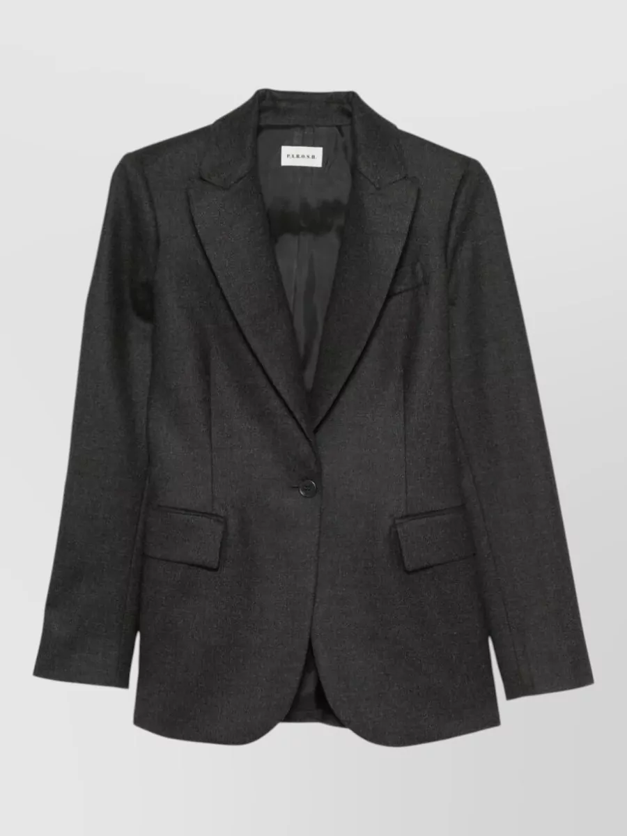 P.a.r.o.s.h. wool suit jacket