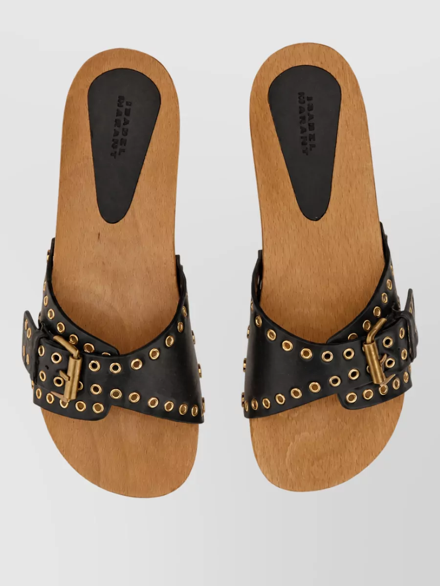 Isabel Marant Leather Clogs