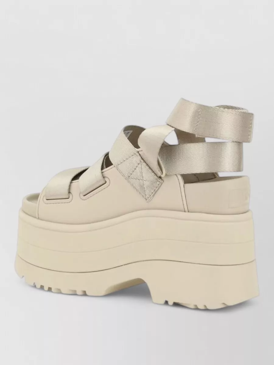 Ugg rubber platform sandals