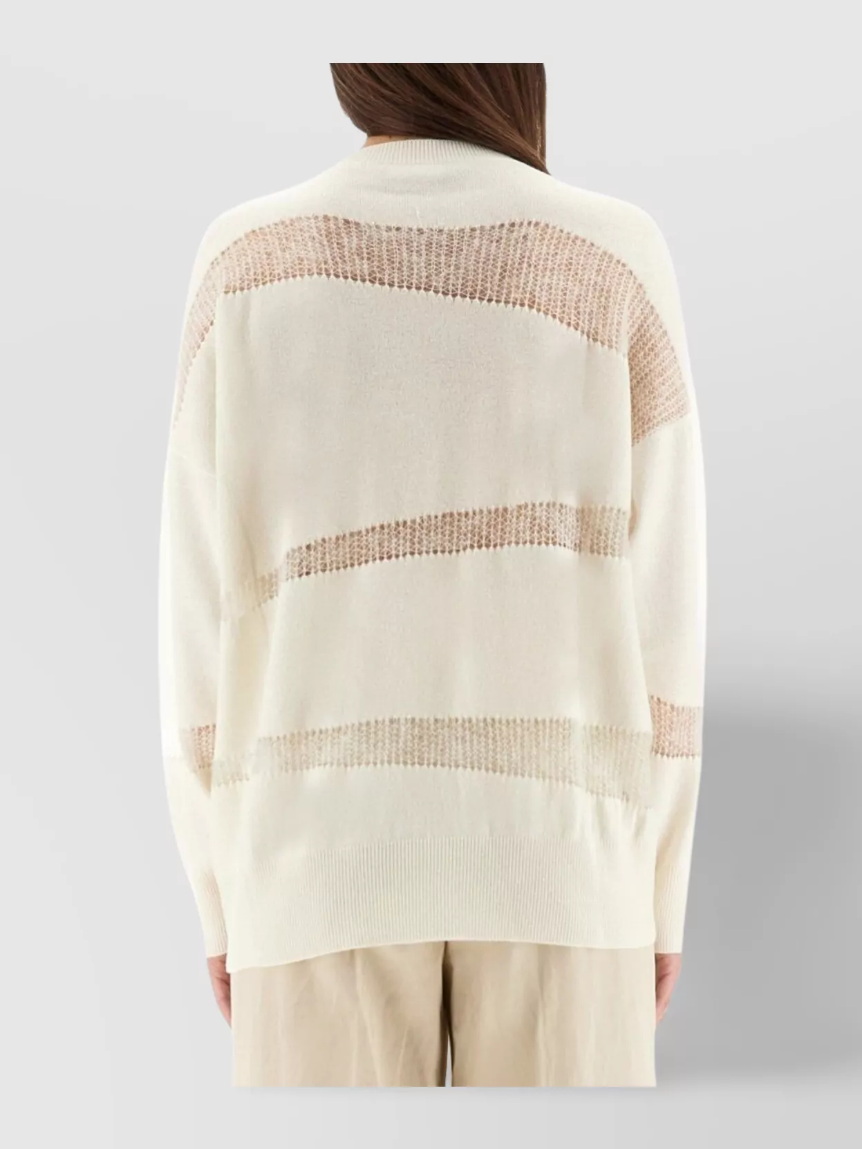Fabiana Filippi Striped Knitwear Long Sleeves