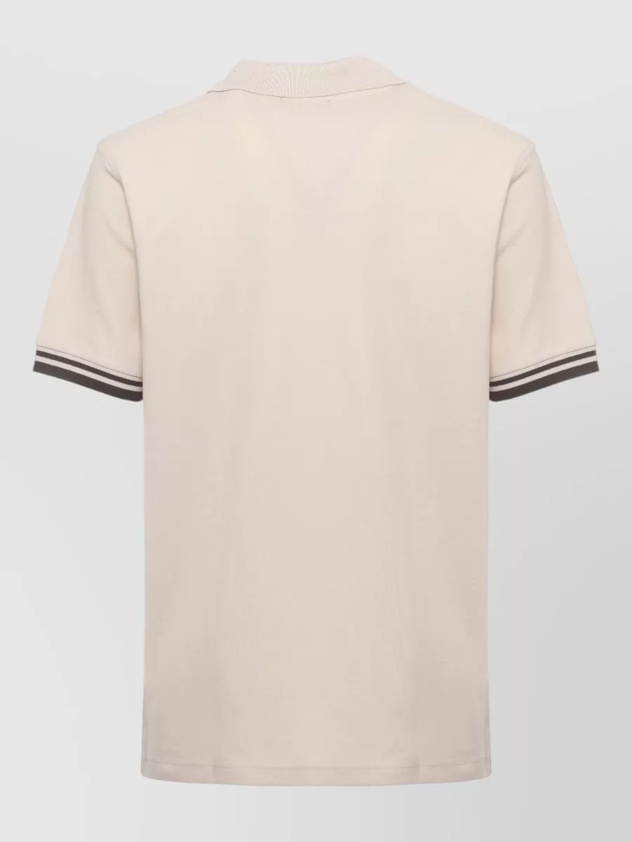 Fay Short-Sleeve Polo Shirt