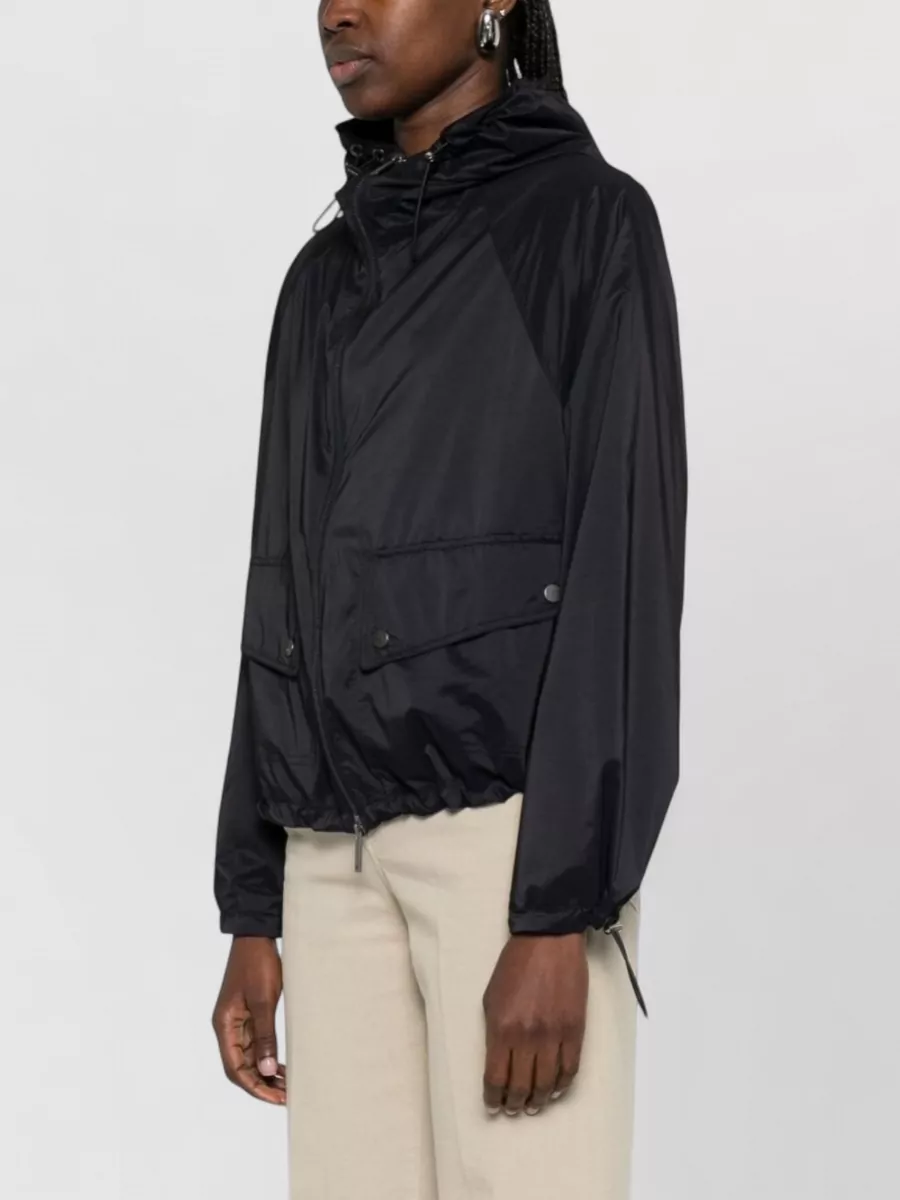 Emporio Armani Hooded Zip Parka Coat