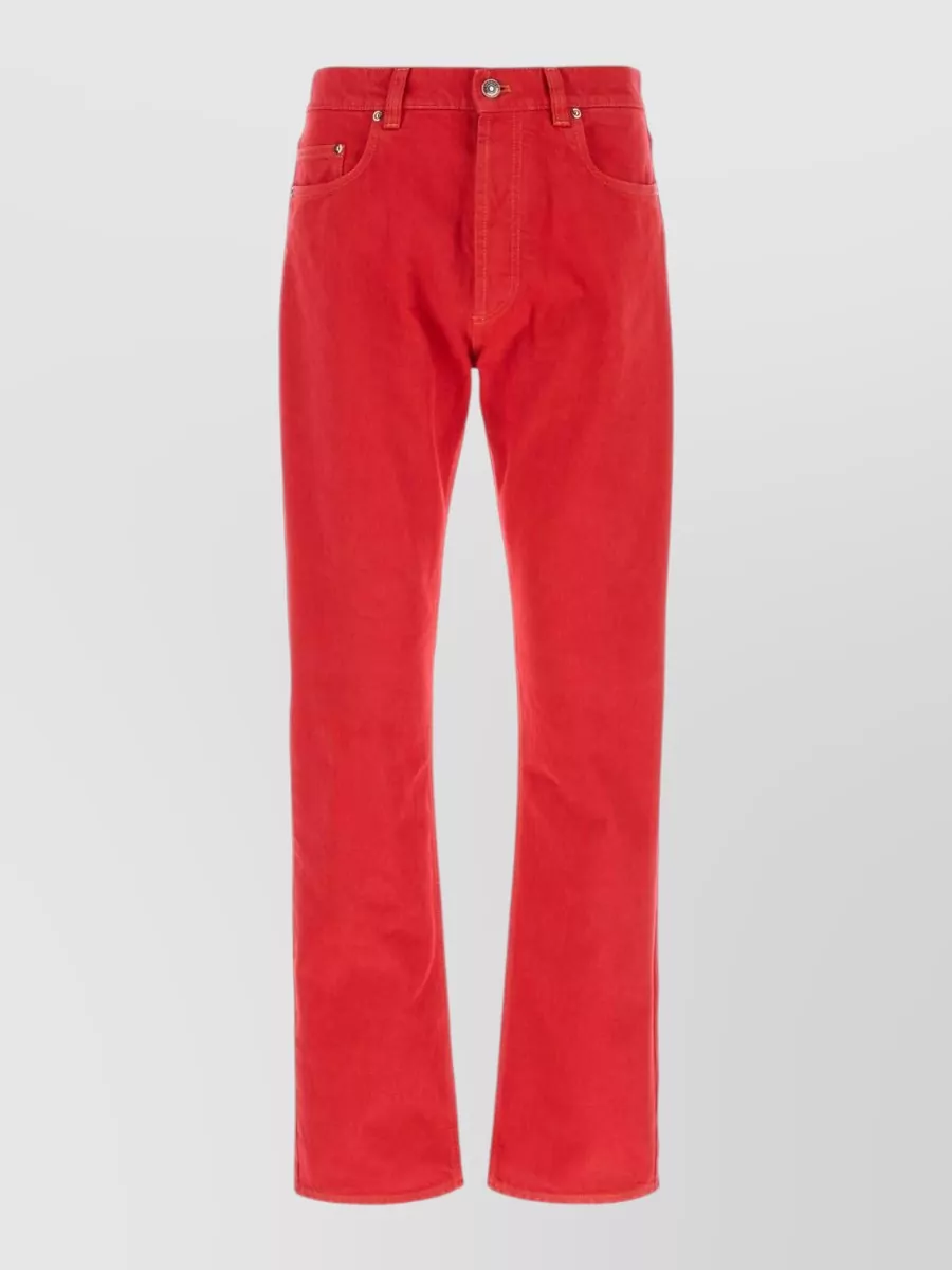 Versace denim straight-leg jeans