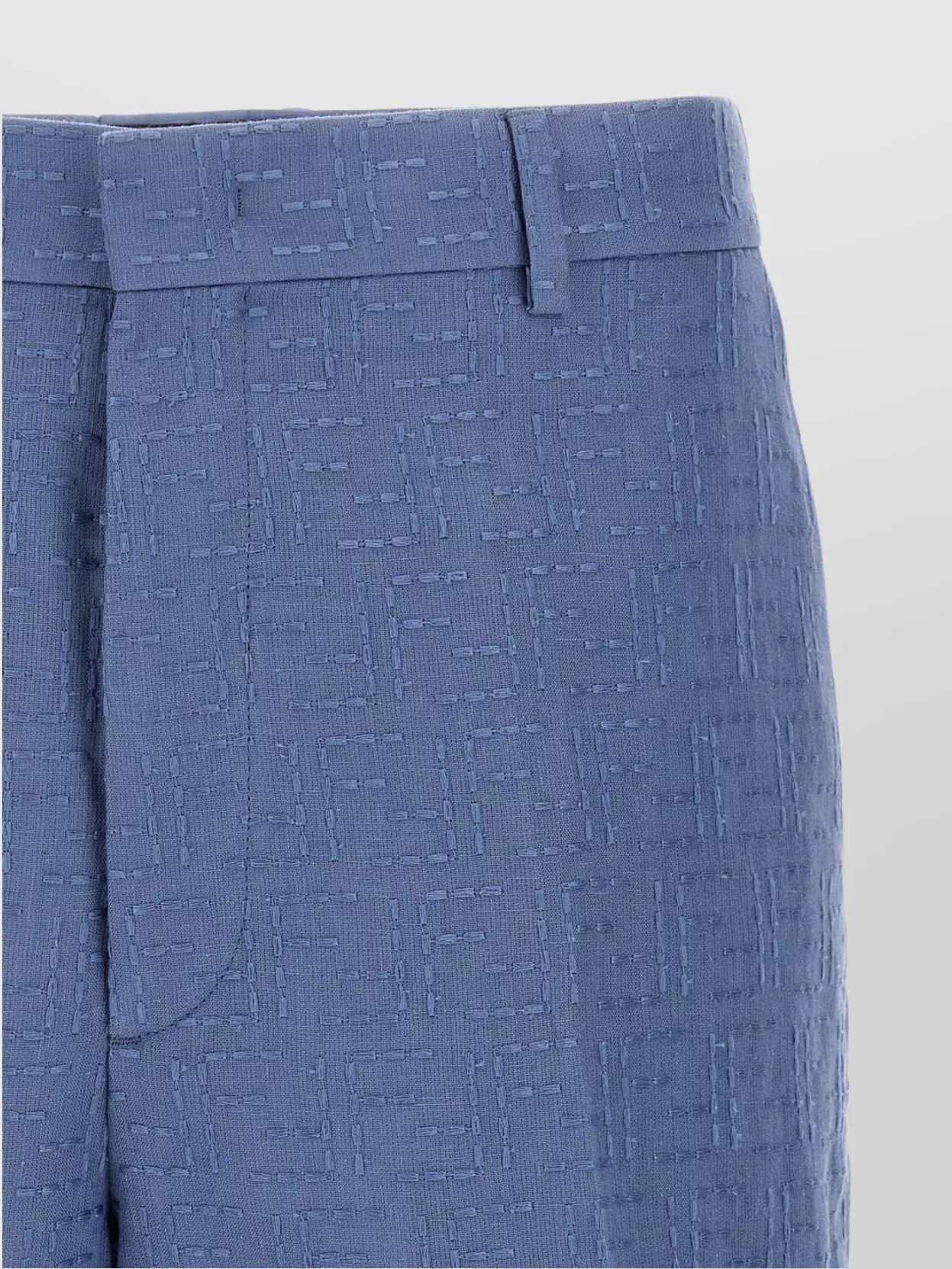 Fendi Jacquard Ff Bermuda Shorts