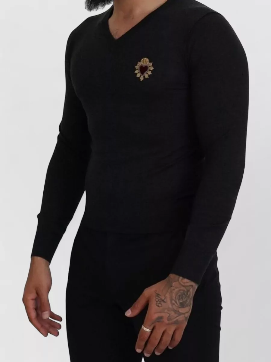 Dolce&Gabbana Cashmere V-Neck Sweater
