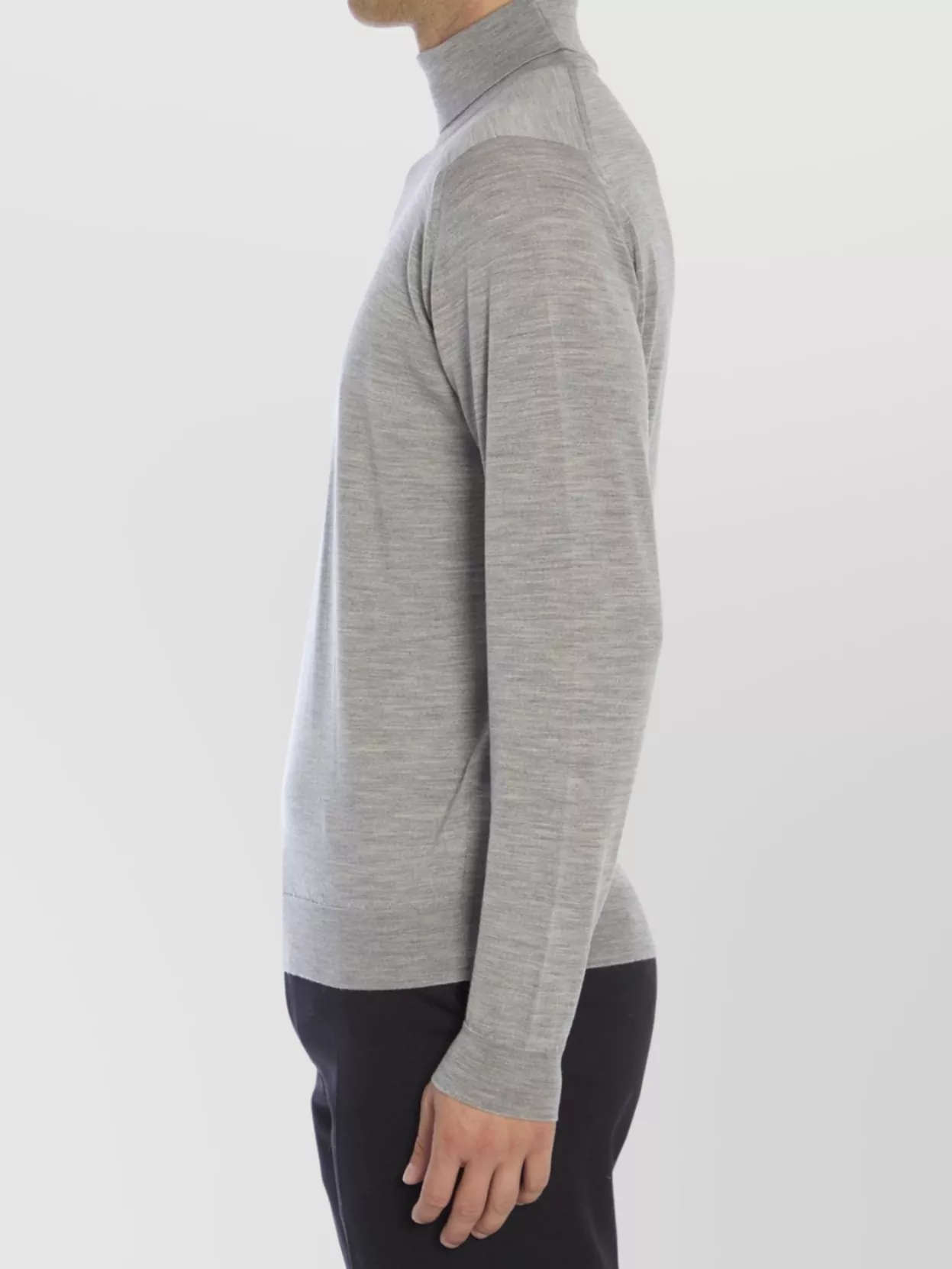 John Smedley Regular Fit Turtleneck Pullover In Merino Wool