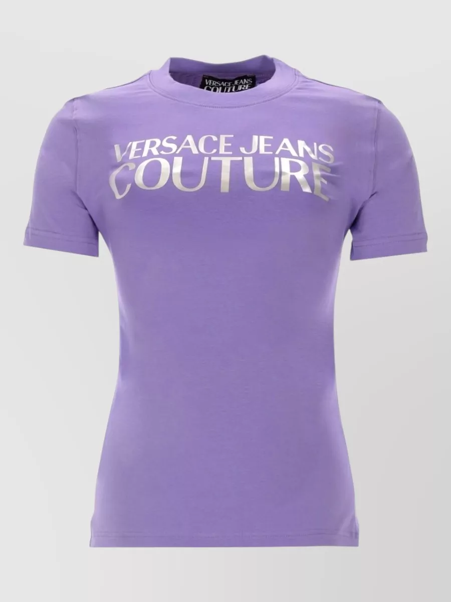 Versace Jeans Couture cotton logo t-shirt