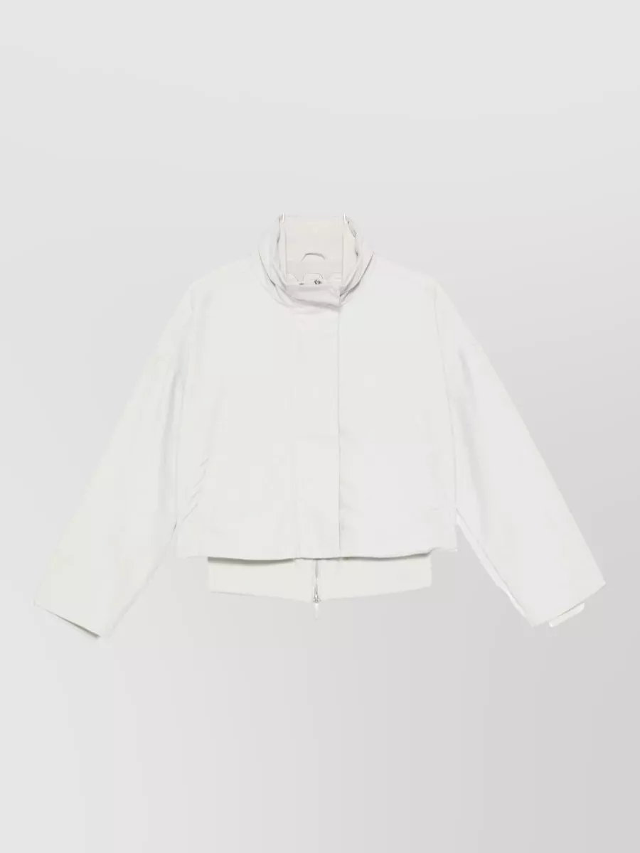 Emporio Armani High neck blouson jacket