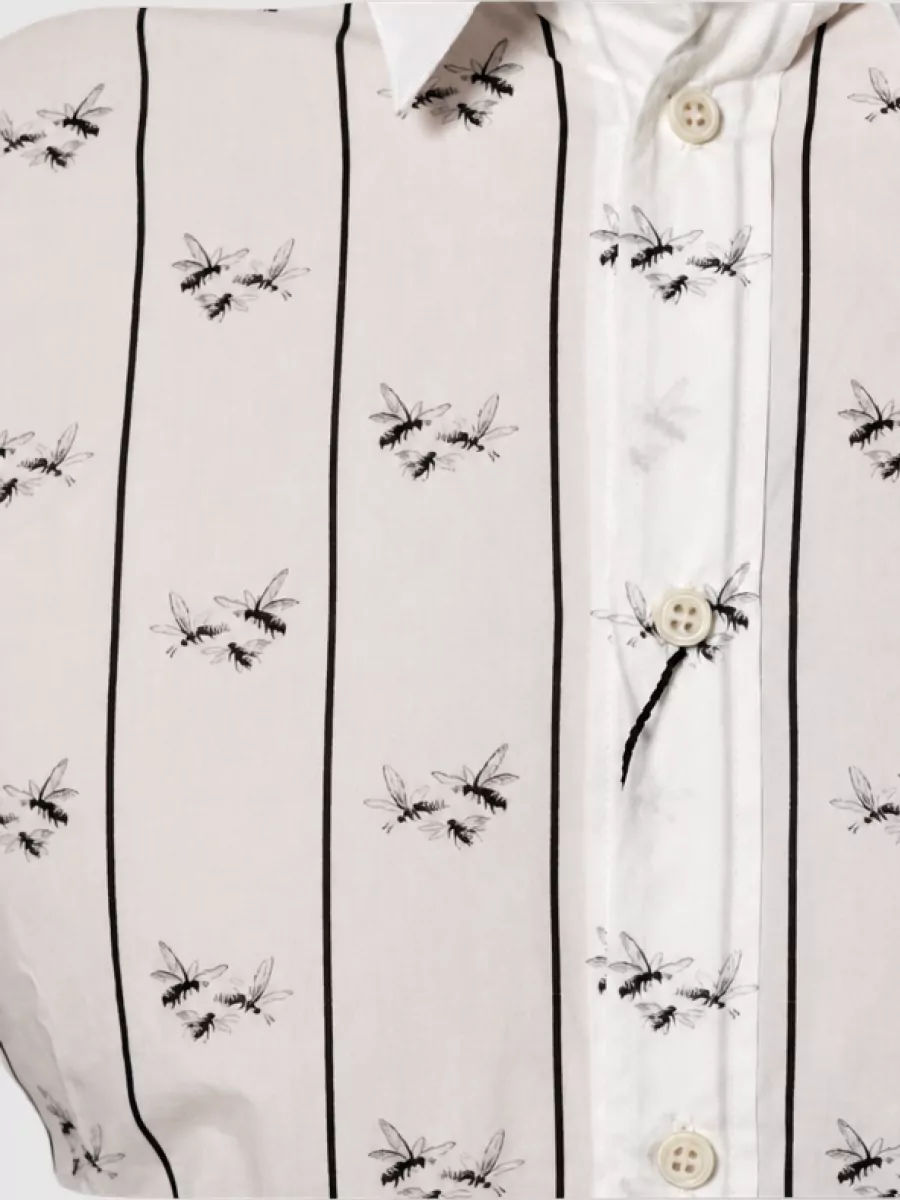 Dolce&Gabbana Bee Print Dress Shirt