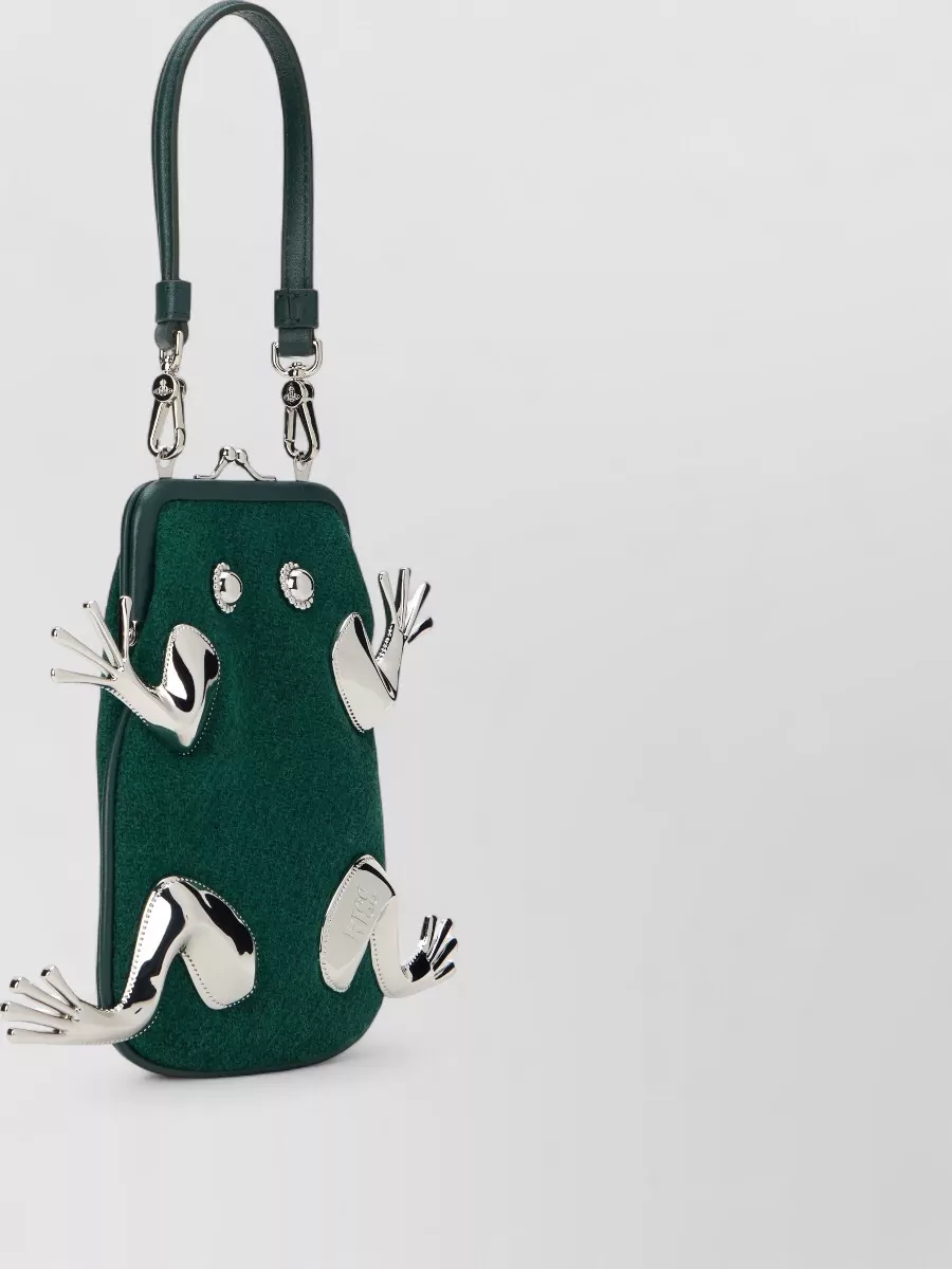 Vivienne Westwood Frog Prince Frame Clutch Shoulder Bag