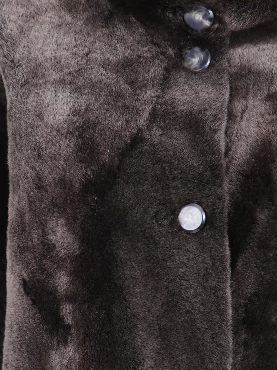 Yves Salomon Leather coat