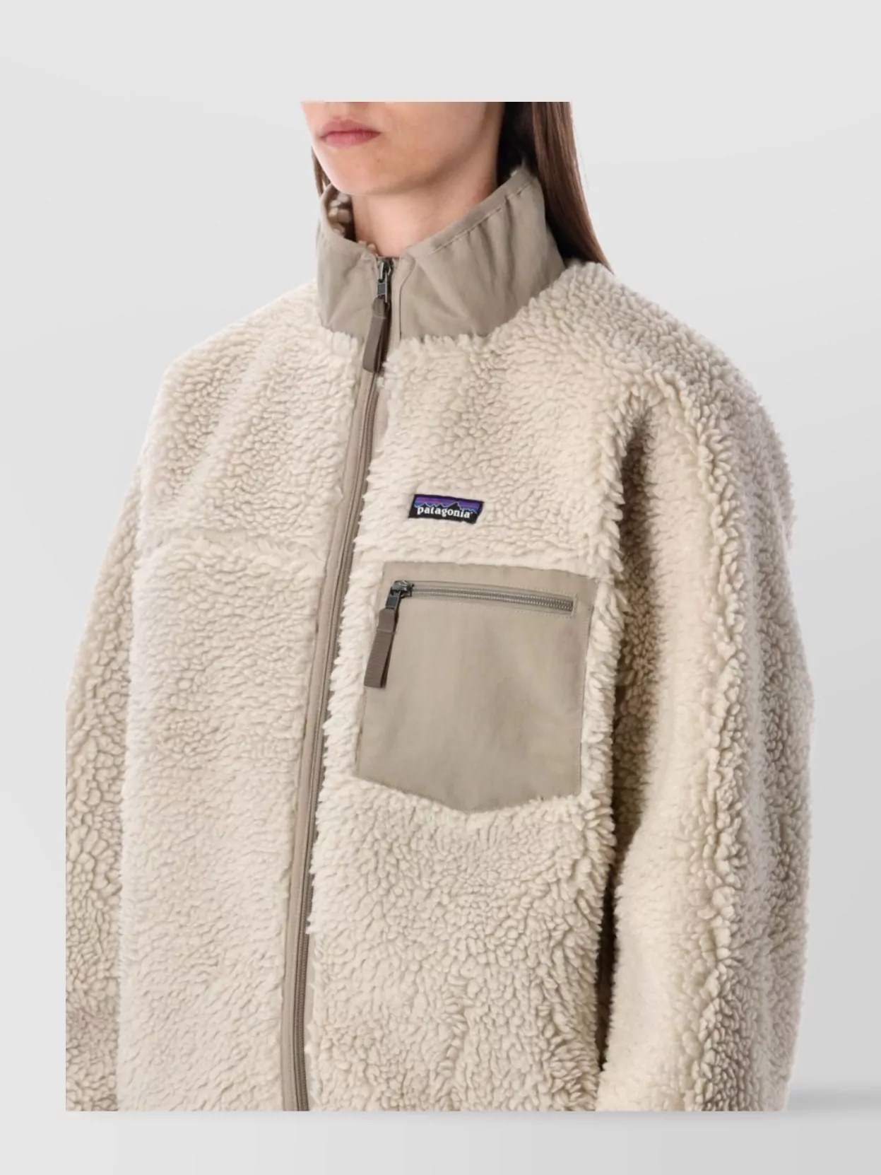 Patagonia Retro Style Jacket High Collar
