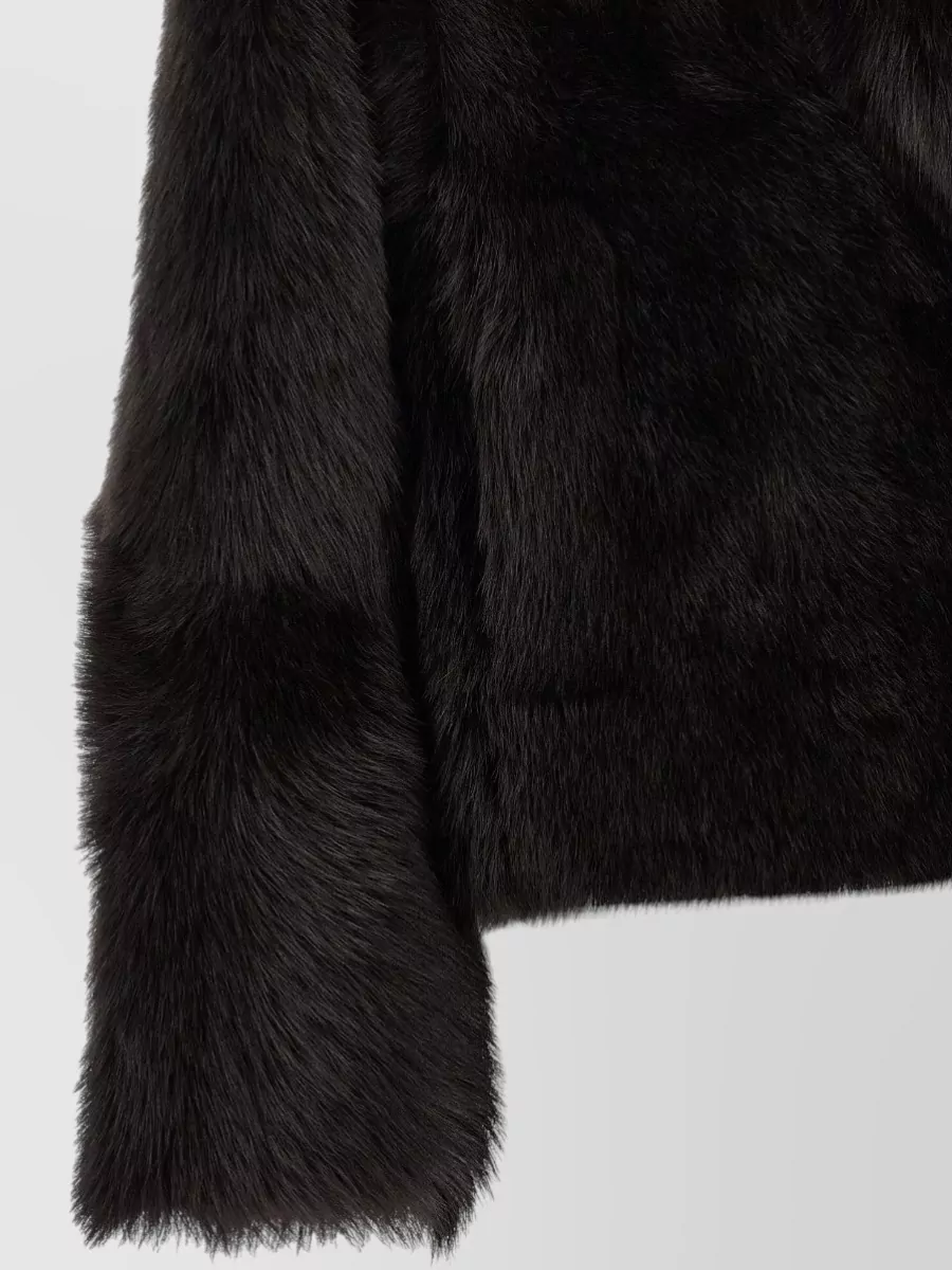 Blancha Shearling Cropped Jacket