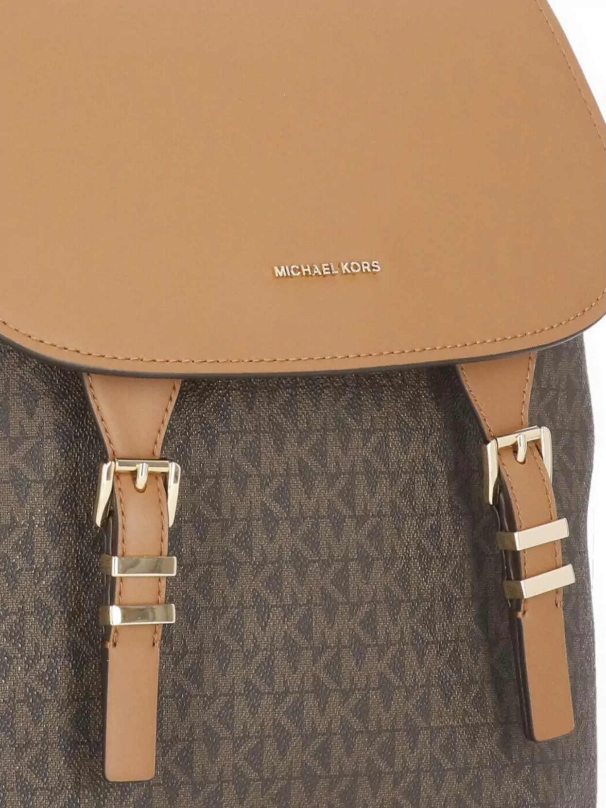 Michael Michael Kors Women's Monogram Pattern Backpack And Straps