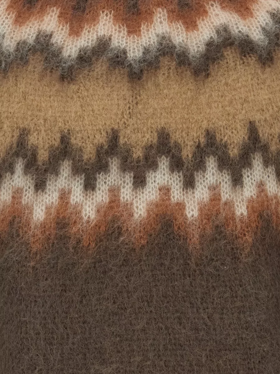 Pt Torino Embroidered Mohair Blend Sweater