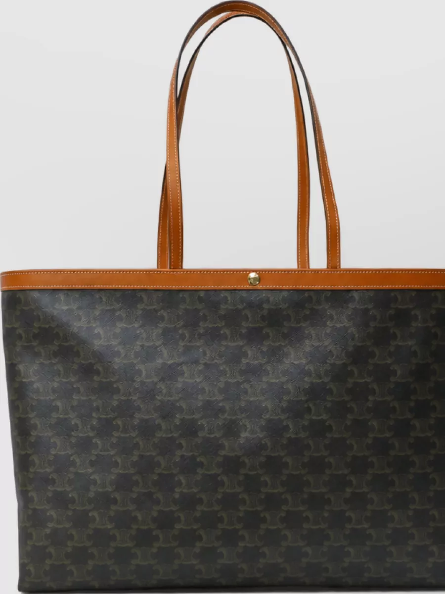 Celine medium canvas tote bag