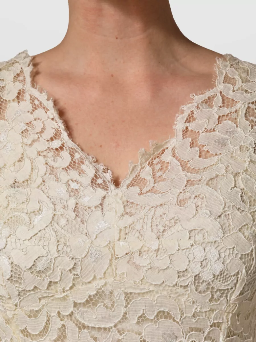 Dolce&Gabbana Floral Lace Maxi Dress