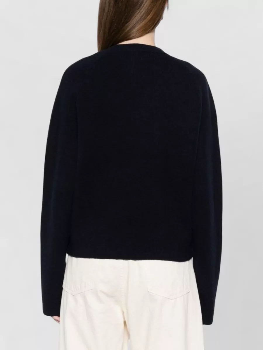 Totême Buttoned Wool Cardigan Featuring Pockets