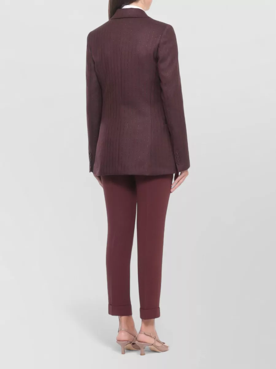 Mar De Margaritas Pinstripe Blazer