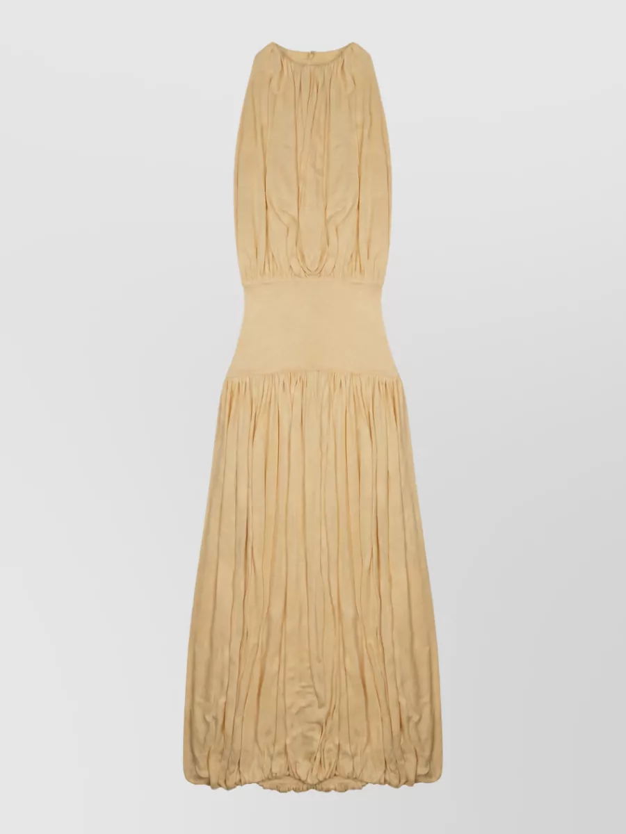 Totême Draped midi dress