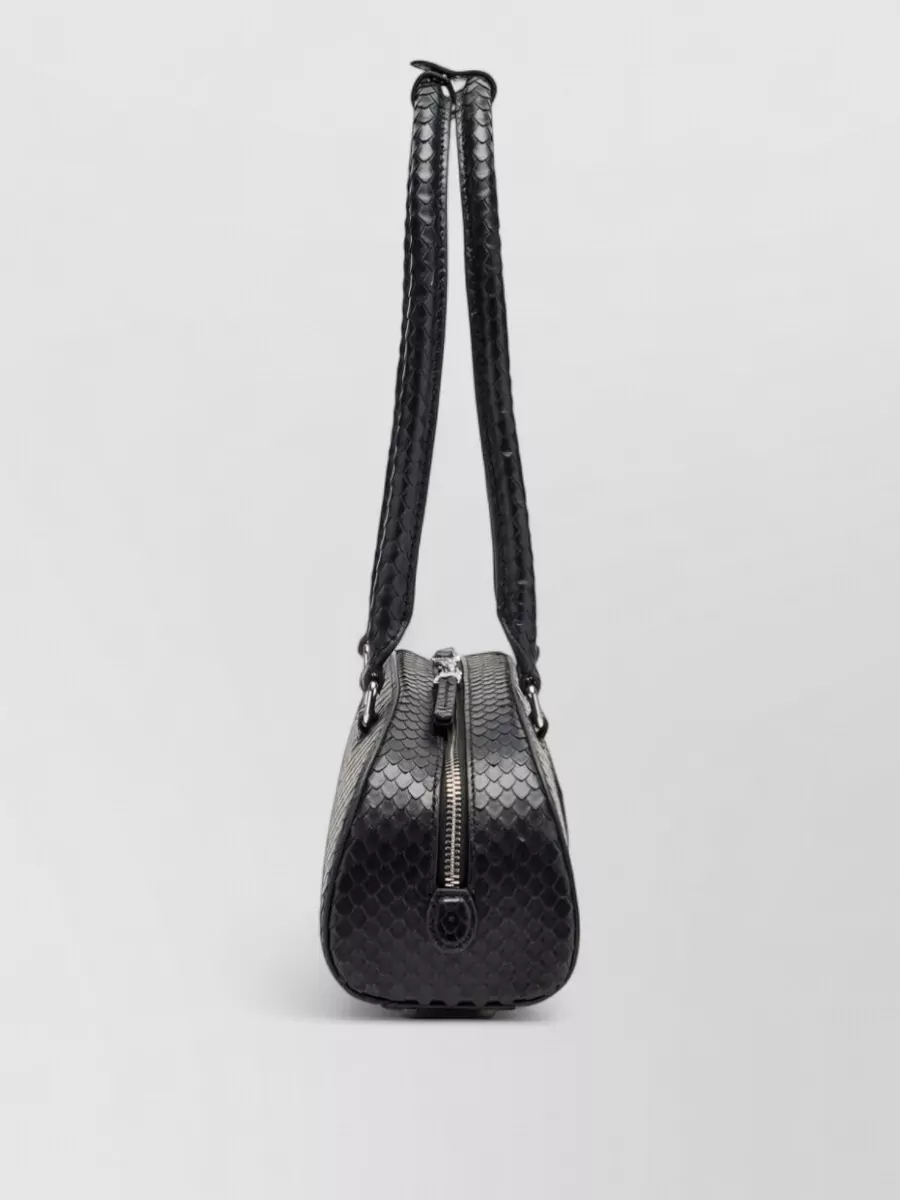 Diesel 1Dr Dome Leather Shoulder Bag