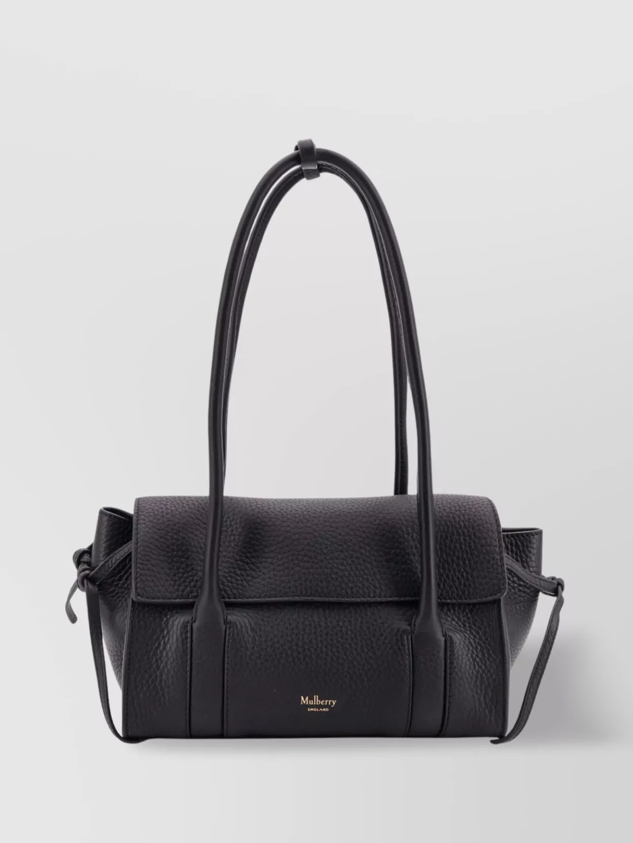 MULBERRY LEATHER LOGO SHOULDER BAG