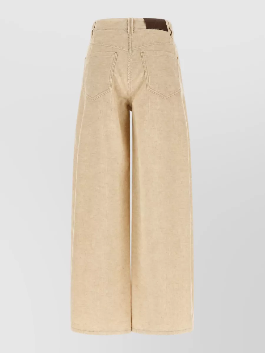 Brunello Cucinelli Wide-Leg Denim Trousers