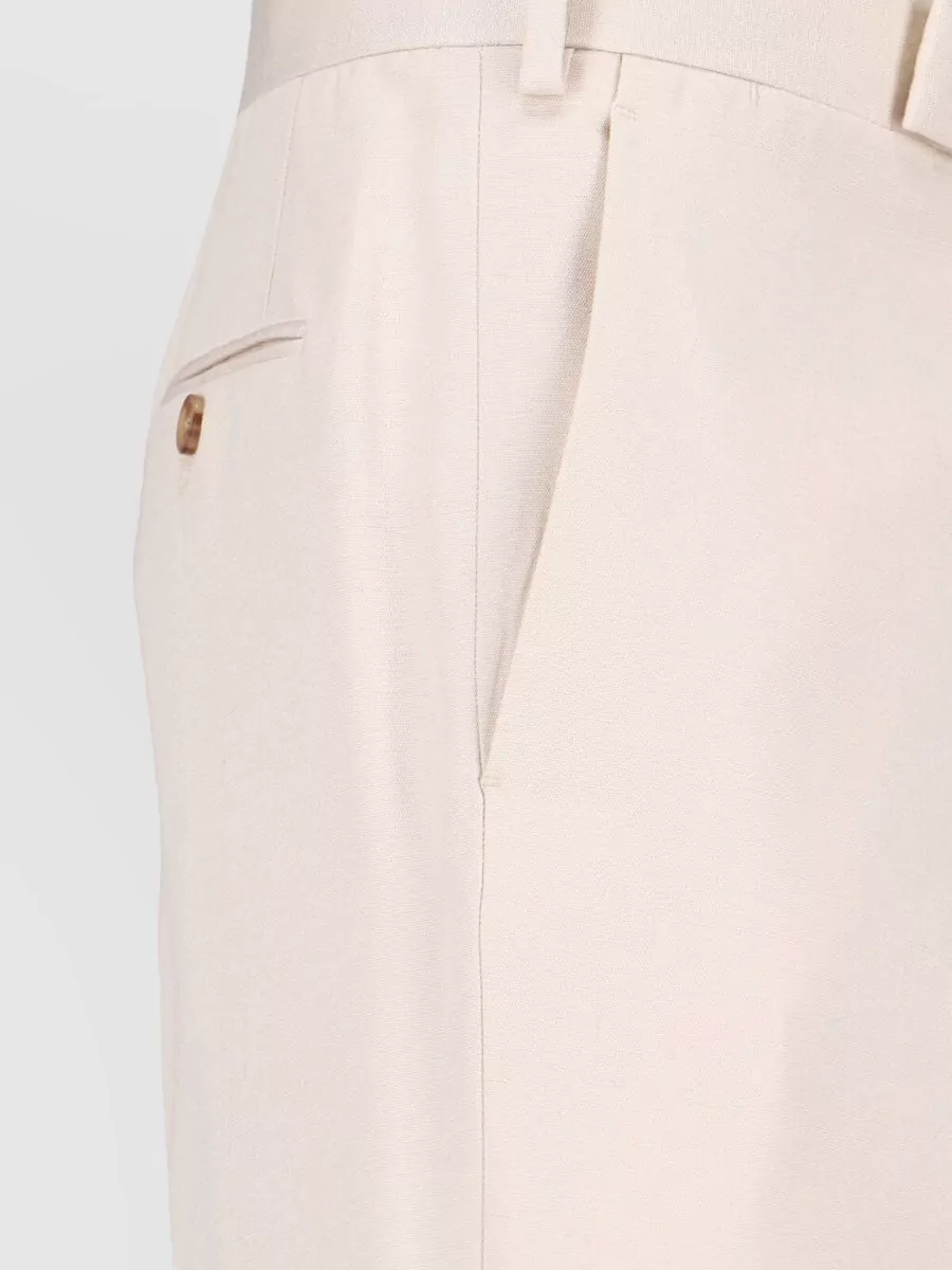 Lardini Straight Trousers Belt Loops Side Pockets