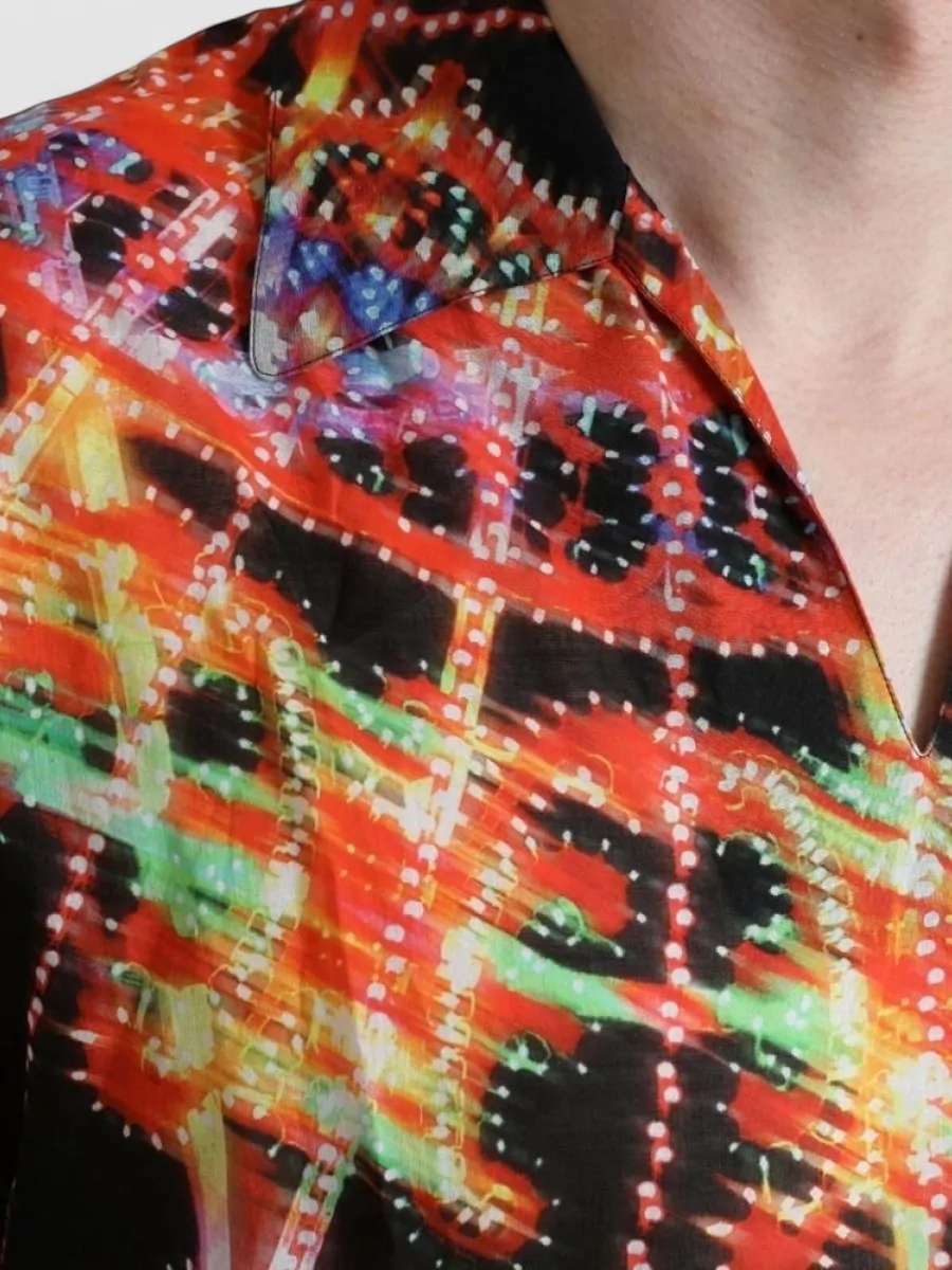 Dolce&Gabbana Printed V-Neck T-Shirt