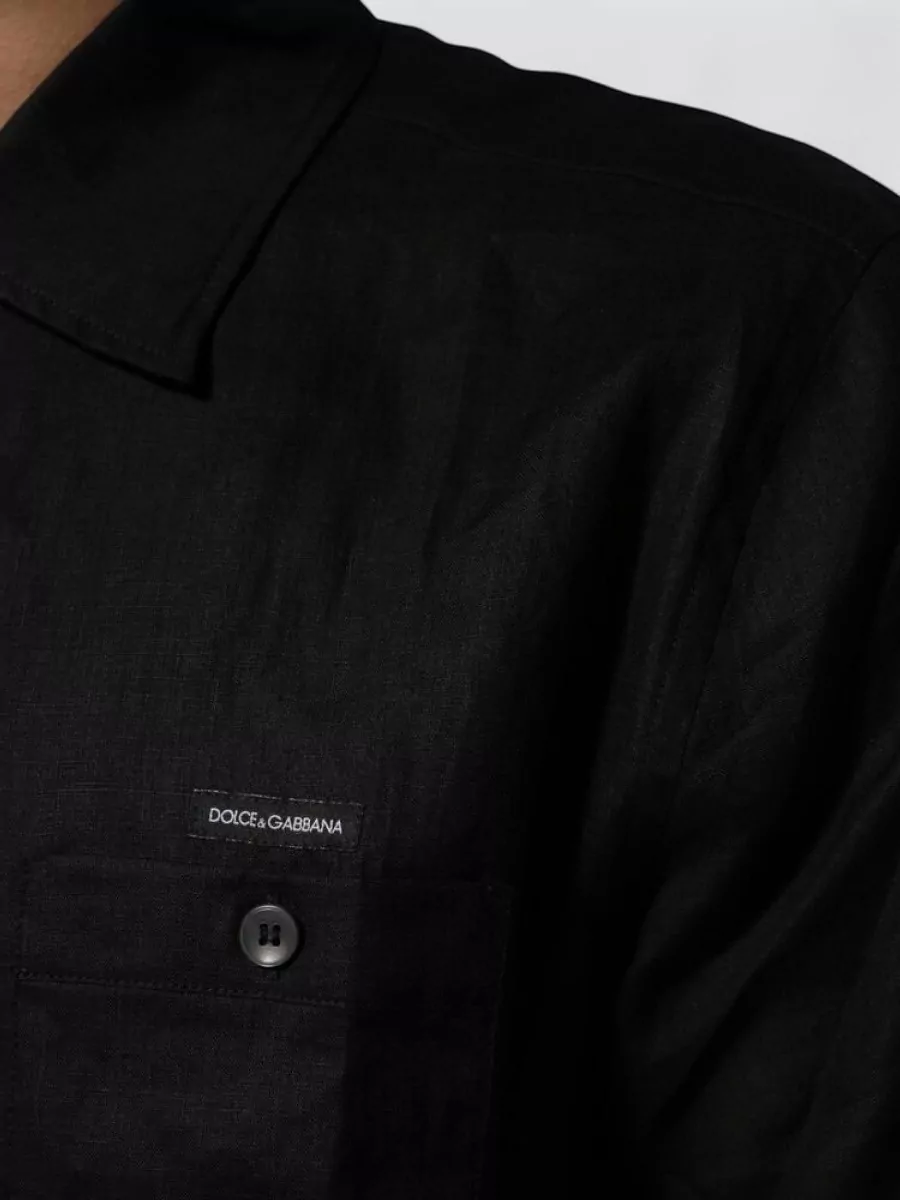 Carhartt Wip Linen Short-Sleeve Polo Shirt