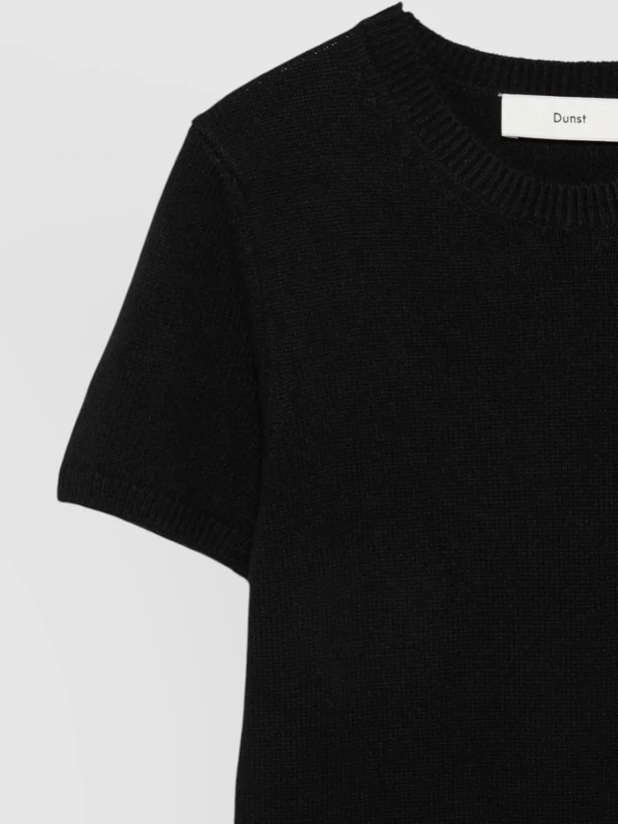 Dunst Cashmere Fine-Knit Crewneck Sweater