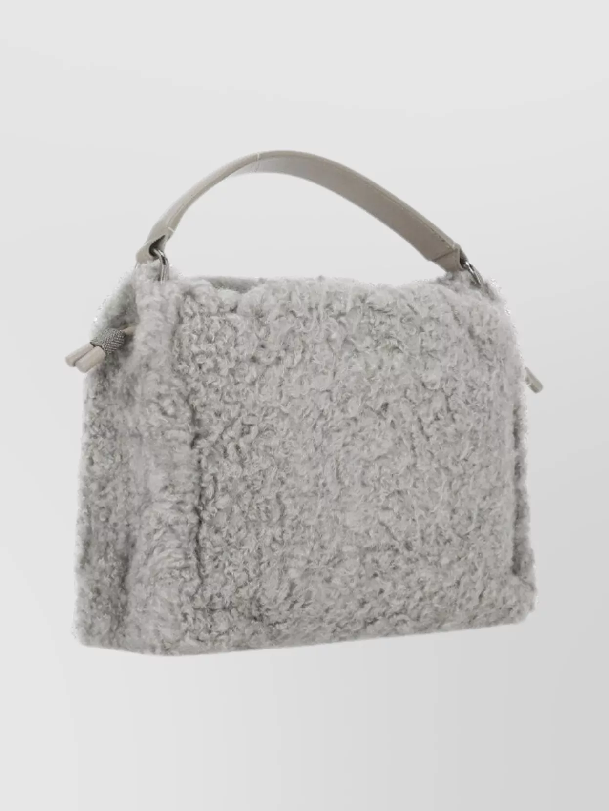 Brunello Cucinelli Fur Bag With Adjustable Shoulder Strap
