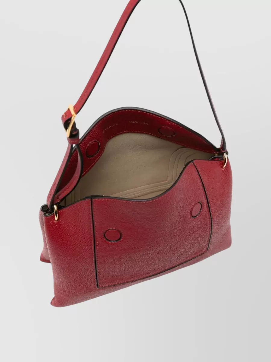 Wandler Penelope Leather Clutch Bag