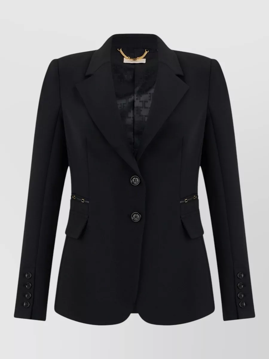 Elisabetta Franchi single-breasted blazer