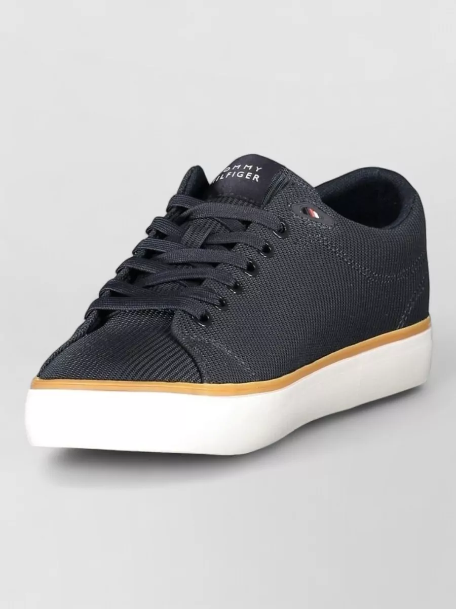 Tommy Hilfiger Canvas Lace-Up Sneakers