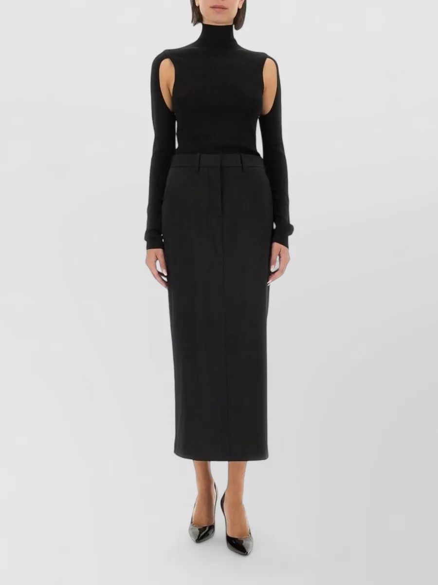 Helmut Lang slim-fit knitted top