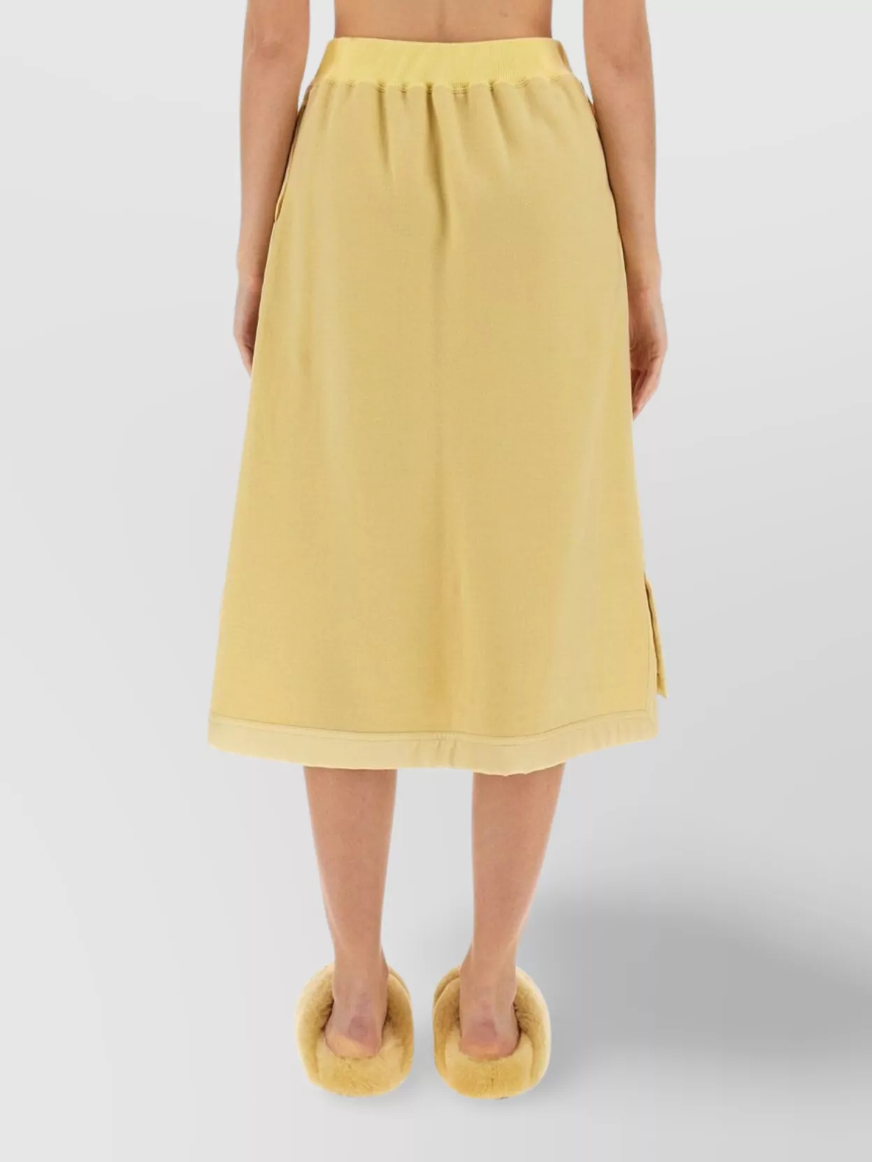Jil Sander Layered Elastic Waistband Skirt