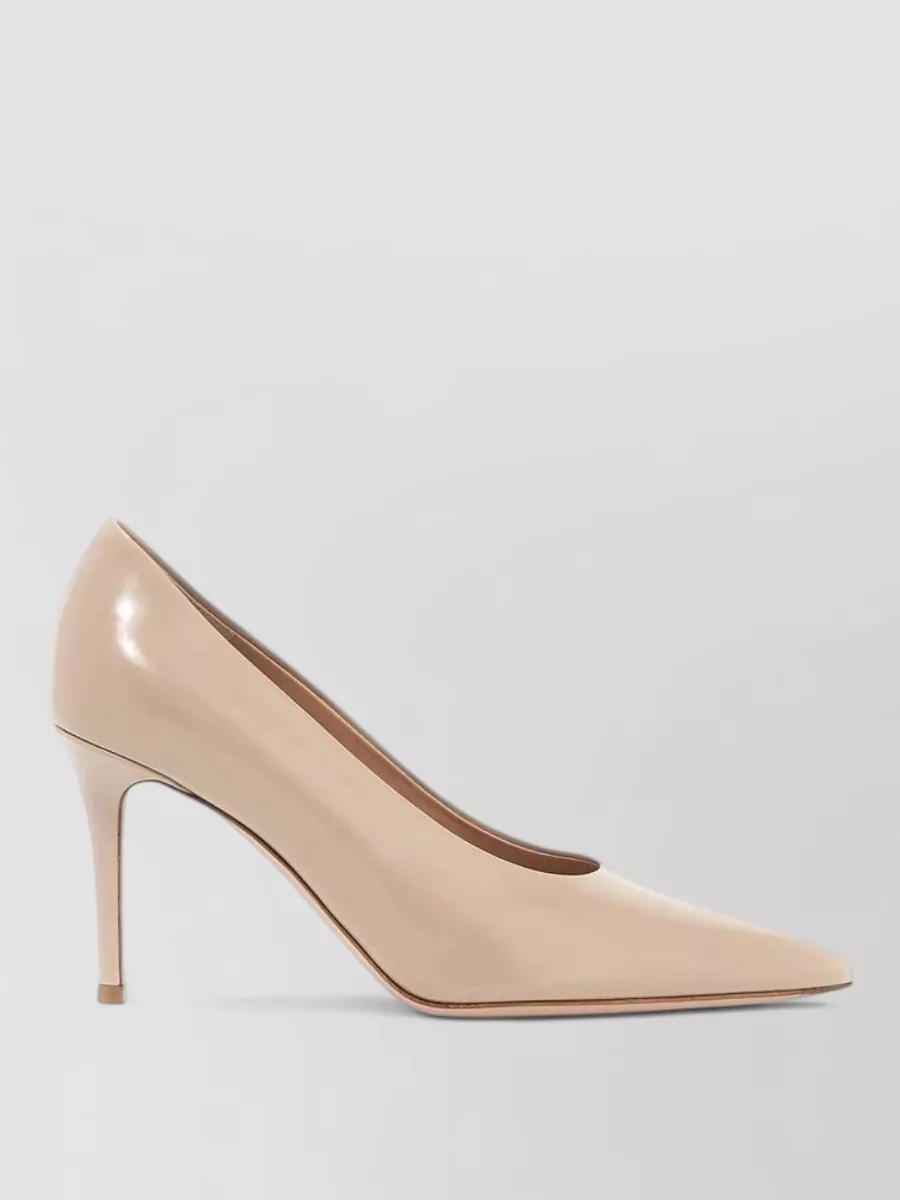 Gianvito Rossi Calfskin High Heel Pumps