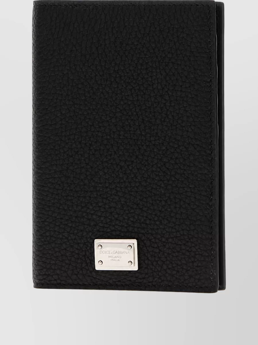 Dolce&Gabbana leather passport holder